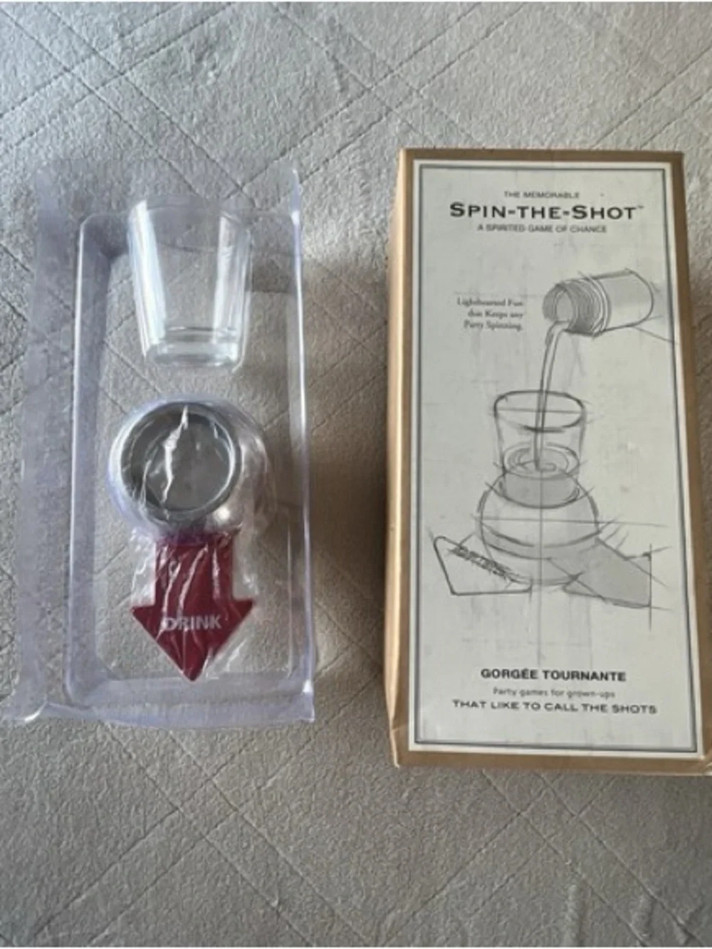 Spin-The-Shot Party Game